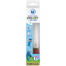 U Brosse à Dent enfant 3/6 ans Clignotante