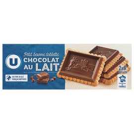 U Petit Beurre tablette chocolat lait, paquet 150g