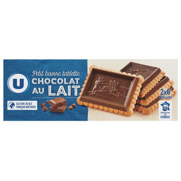 U Petit Beurre tablette chocolat lait, paquet 150g