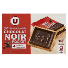 U Petit beurre tablette de chocolat noir, pocket 250g