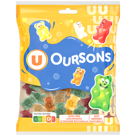 U Confiserie Oursons gélifiés - sachet de 250g