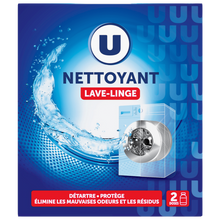 U Nettoyant lave linge 2x250ml