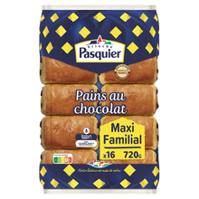 Pains au chocolat maxi familial BRIOCHE PASQUIER - x16 - 720g