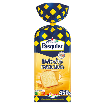 Brioche tranchée BRIOCHE PASQUIER - 450g