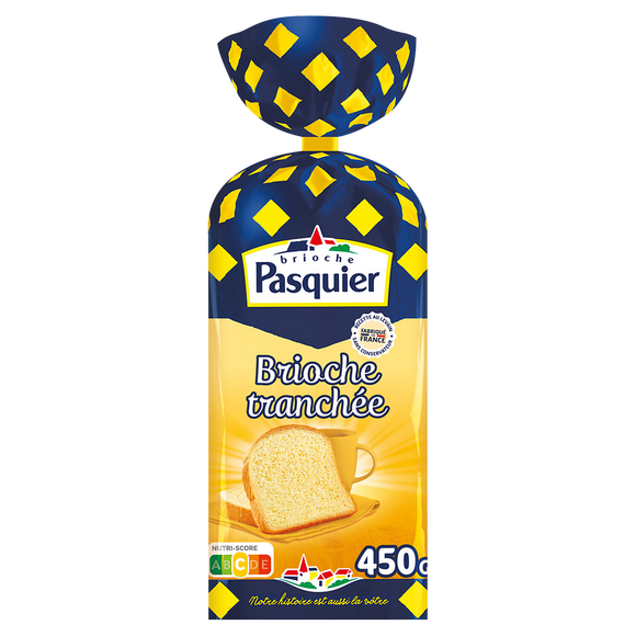 Brioche tranchée BRIOCHE PASQUIER - 450g