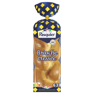 Brioche tressée nature BRIOCHE PASQUIER - 630g