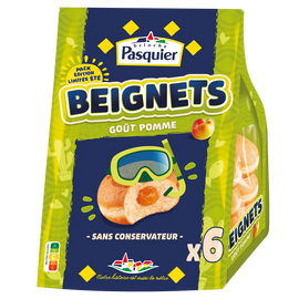 Beignets goût pomme BRIOCHE PASQUIER - x6 - 270g
