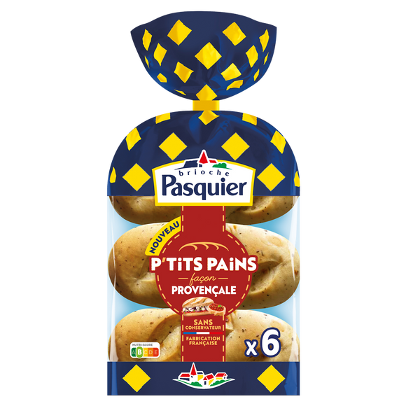 P'tits pains façon Provencal PASQUIER x6 270g