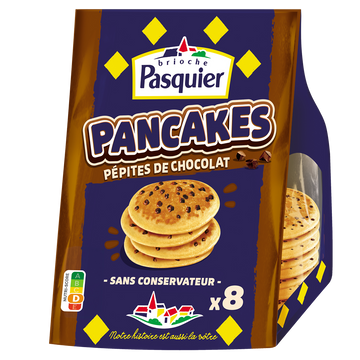 Pancake pépites PASQUIER 8x280g
