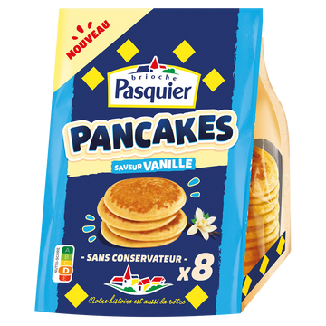 PANCAKE SAVEUR VANILLE PASQUIER X8 280G