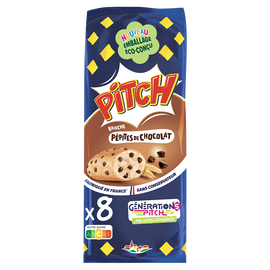 Brioche PITCH pépites de Chocolat  - x8 - 300g