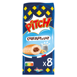 Brioche PITCH chocolat au lait  - x8 - 300g