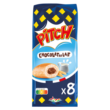Brioche PITCH chocolat au lait  - x8 - 300g