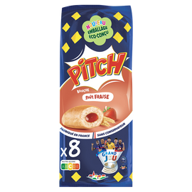 Brioche PITCH brioche goût fraise  - x8 - 300g