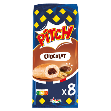 Brioche PITCH chocolat  - x8 - 300g