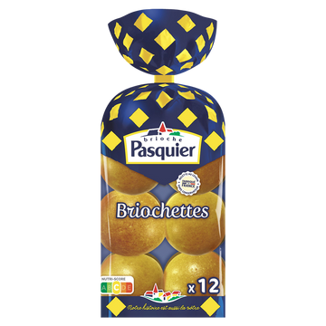 Briochettes BRIOCHE PASQUIER - x12 - 480g