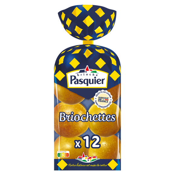Briochettes BRIOCHE PASQUIER - x12 - 480g
