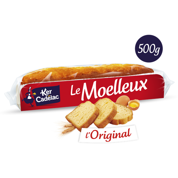 Gâteau Le Moelleux original KER CADELAC - 500g