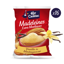 Madeleine vanille extra moelleus.KER CADELAC x16 400g