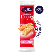 Madeleines longues perles sucre KER CADELAC 220g