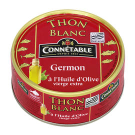 Thon blanc Germon à l'huile d'olive CONNETABLE, 160g