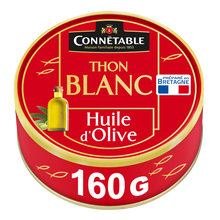 Thon blanc à l'huile d'olive vierge extra - CONNÉTABLE - 160g