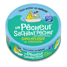 Thon entier au naturel - UN PÊCHEUR SACHANT PÊCHER - 185g