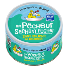 Thon entier au naturel - UN PÊCHEUR SACHANT PÊCHER - 93g