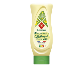 Mayonnaise classique LESIEUR, flacon souple de 425g