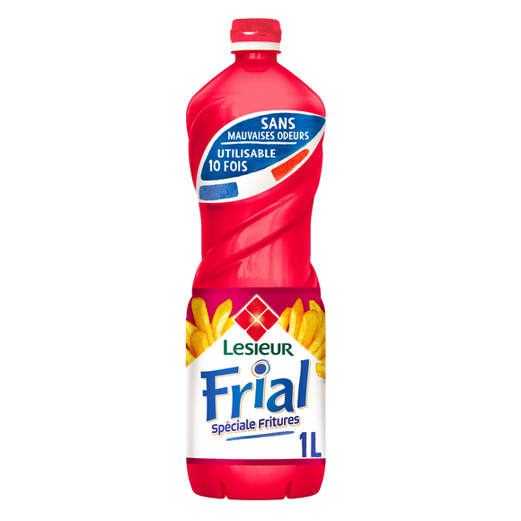 Huile pour friture FRIAL, bouteille de 1 litre