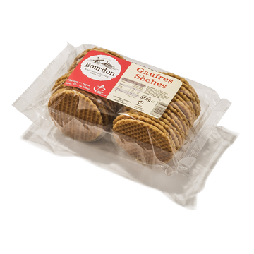 Gaufres sèches biscuiterie BOURDON 350g