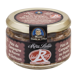 Pâté de campagne poivre sichuan label rouge MERE LALIE, 180g
