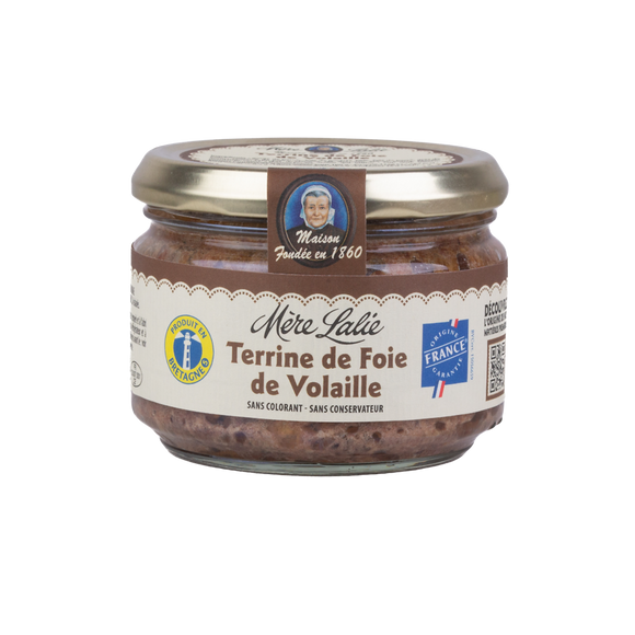 Terrine de foie de volaille Mère Lalie bocal 180g