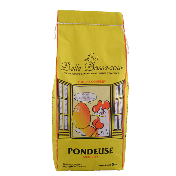 Aliment pour poules pondeuses LA BELLE BASSE COUR, 5kg