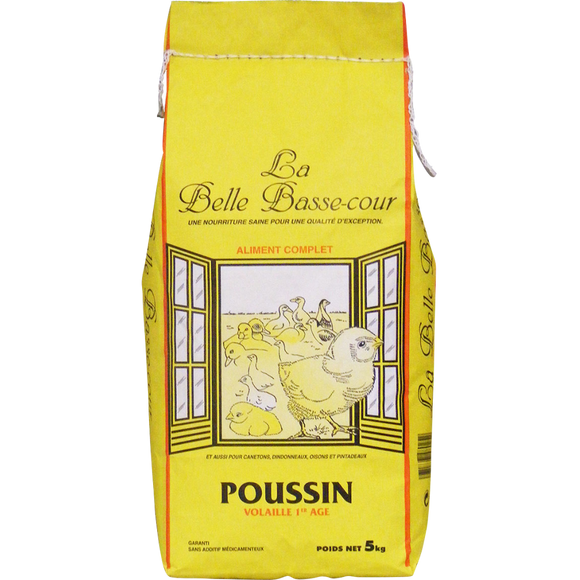 Aliment pour poussins 1er âge LA BELLE BASSE COUR, 5kg
