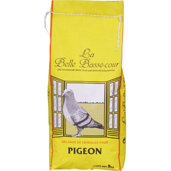 Aliment complet pour pigeons LA BELLE BASSE COUR, 5kg
