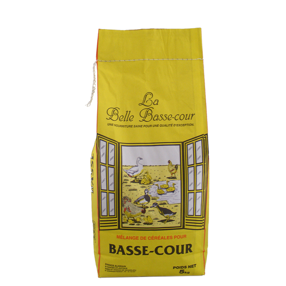 Aliment complet pour basse cour LA BELLE BASSE COUR, 5kg