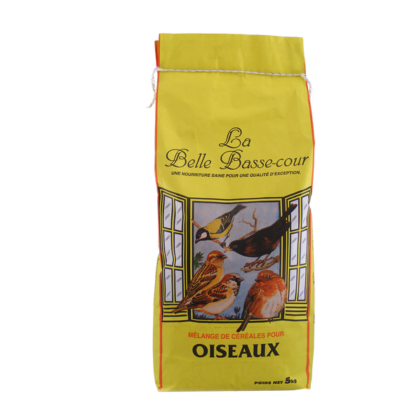 Aliment complet pour oiseaux du ciel LA BELLE BASSE COUR, 5kg