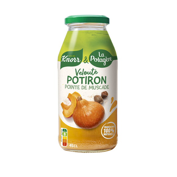 Velouté de potiron pointe de muscade KNORR&LA POTAGERE 45cl
