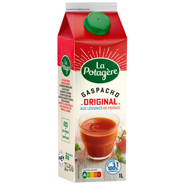 Gaspacho Original Tomates et Légumes de France 1L