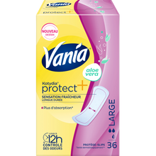 Protège-slips Kotydia aloé véra protect plus large VANIA, x36