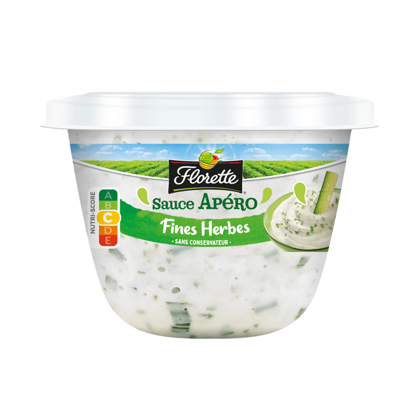 Sauce apéro fines herbes, FLORETTE, barquette, 175g