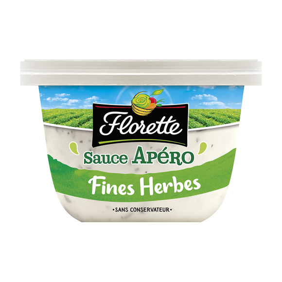 Sauce apéro fines herbes, FLORETTE, barquette, 175g