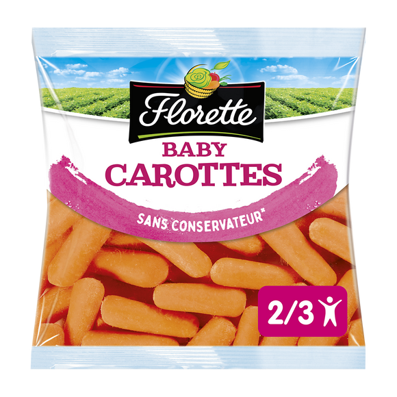Baby carottes Florette - Sachet 250g