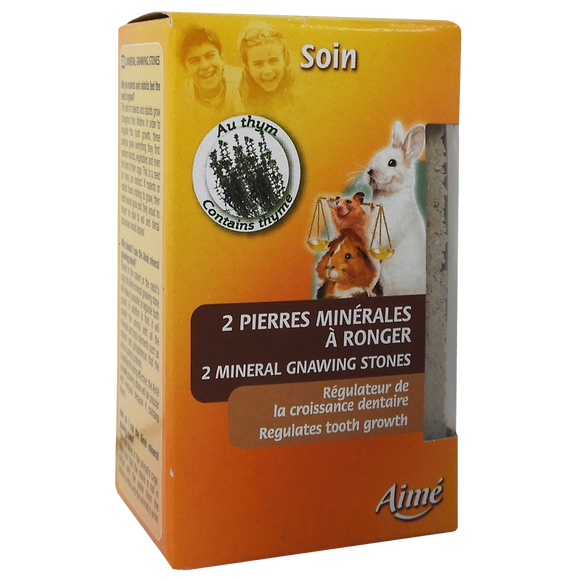 Bloc mineral rongeurs, AIME, 200g