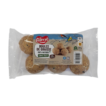 Boules de graisse, AIME, x6, 540g