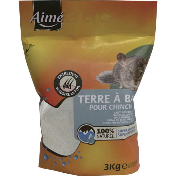 Terre chinchilla, AIME, 3kg