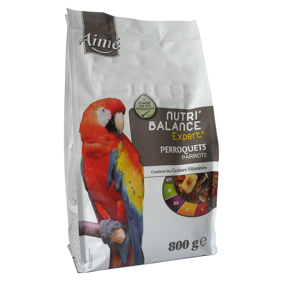 Nutri'balance expert perroquets, AIME, 800g
