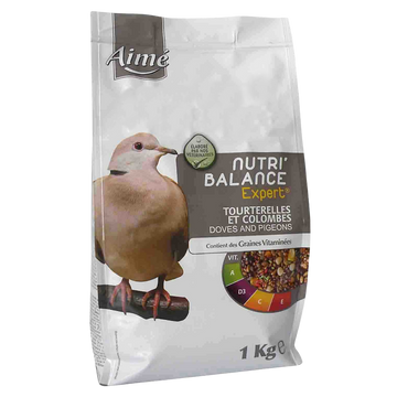 Nutri'balance expert tourterelles, AIME, 1kg