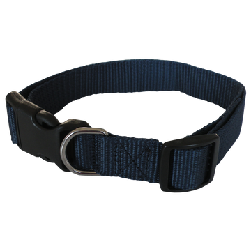 Collier nylon bleu éco yago, S, AIME